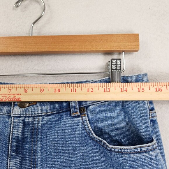 Ralph Lauren Jeans Womens 10 Blue LRL Cropped Medium Wash Mid Rise Capris Casual - Picture 4 of 12